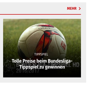 Waz tippspiel preise gewinnen screenshot