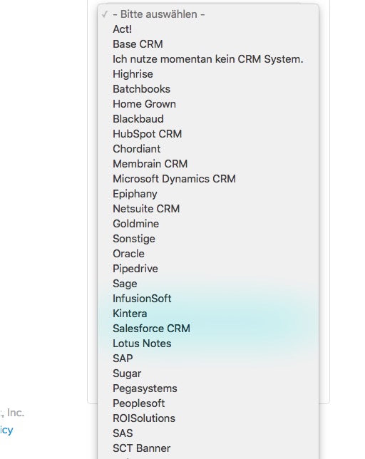 CRM-Liste-Hubspot