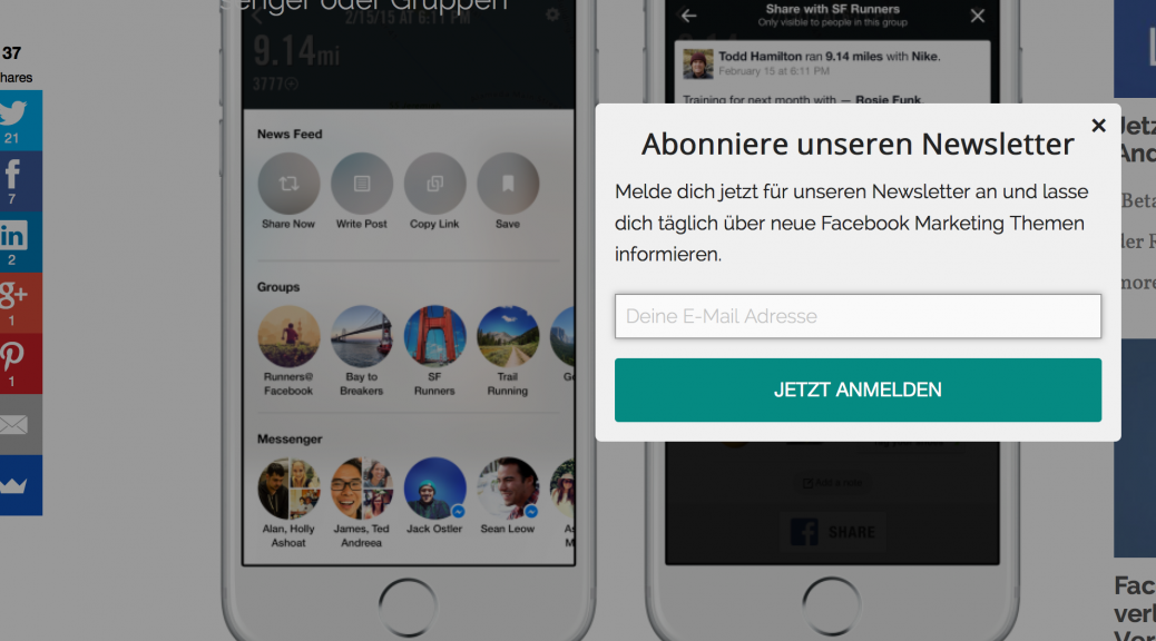 Abonniere-Newsletter-Overlay